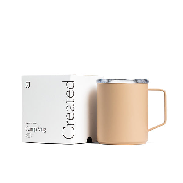 12oz Camp Mug - Desert Tan