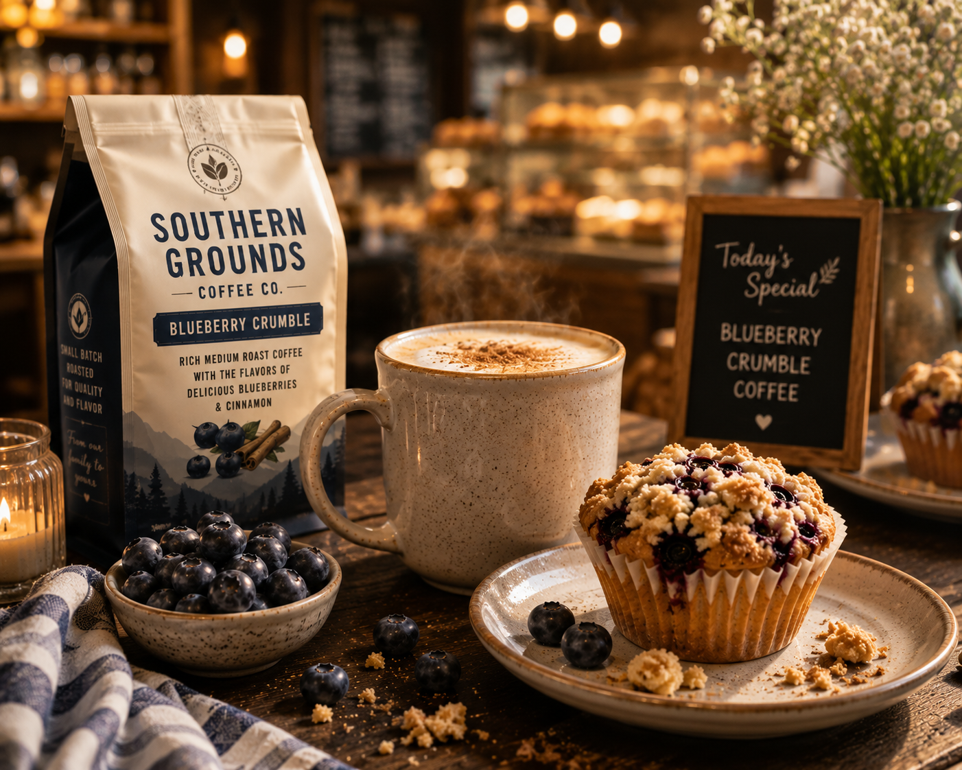 Blueberry Crumble