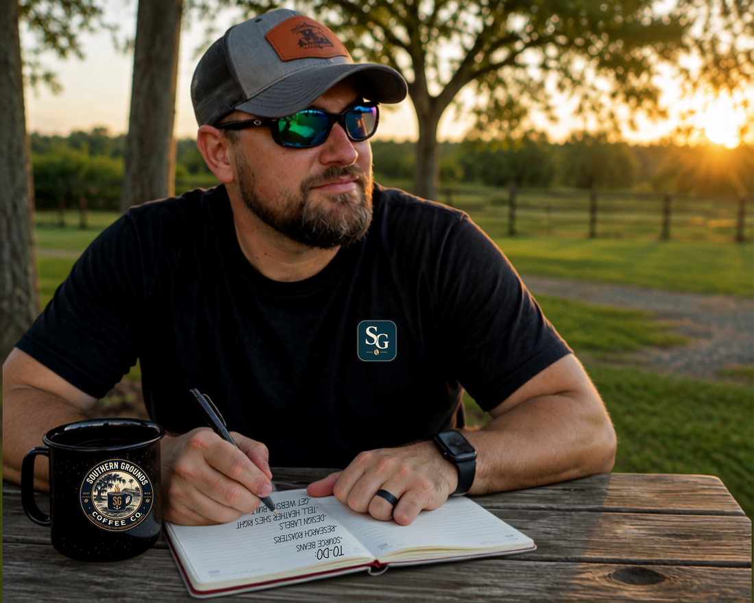 David Myers reflecting on the journey of building Southern Grounds Coffee Co.