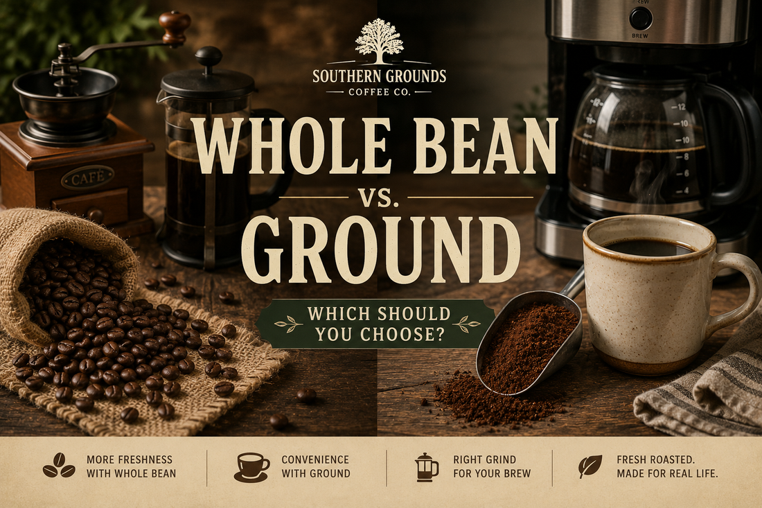 Whole Bean vs. Ground Coffee: Which Should You Choose?