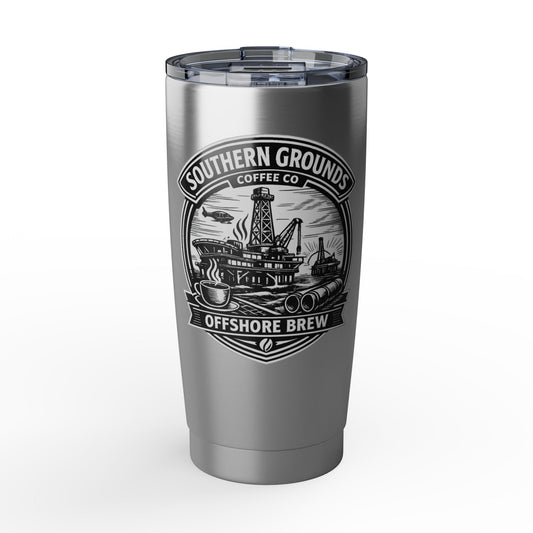Offshore Brew 20oz Stainless Steel Tumbler – Southern Grounds Coffee Co.