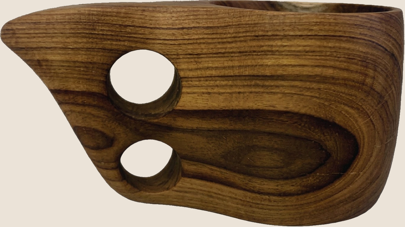 Teak Kuksa Coffee Mug