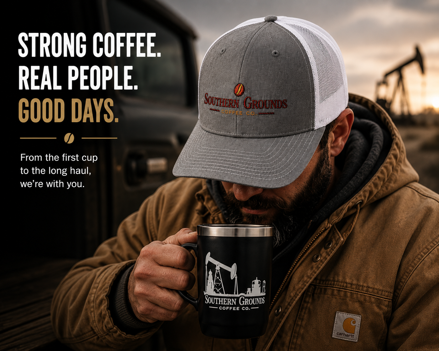Southern Grounds Coffee Co. Richardson 112 Trucker Hat