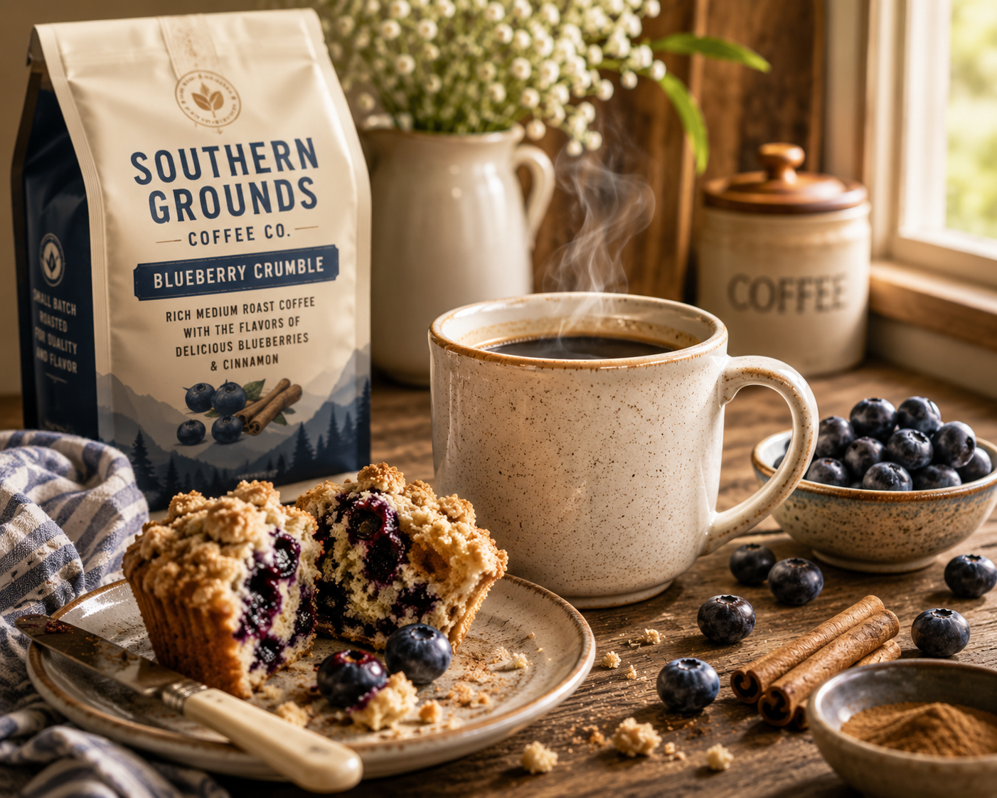 Blueberry Crumble