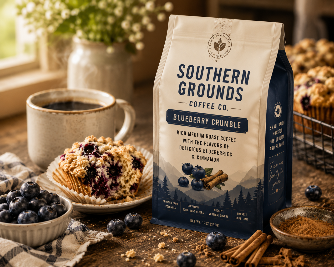 Blueberry Crumble