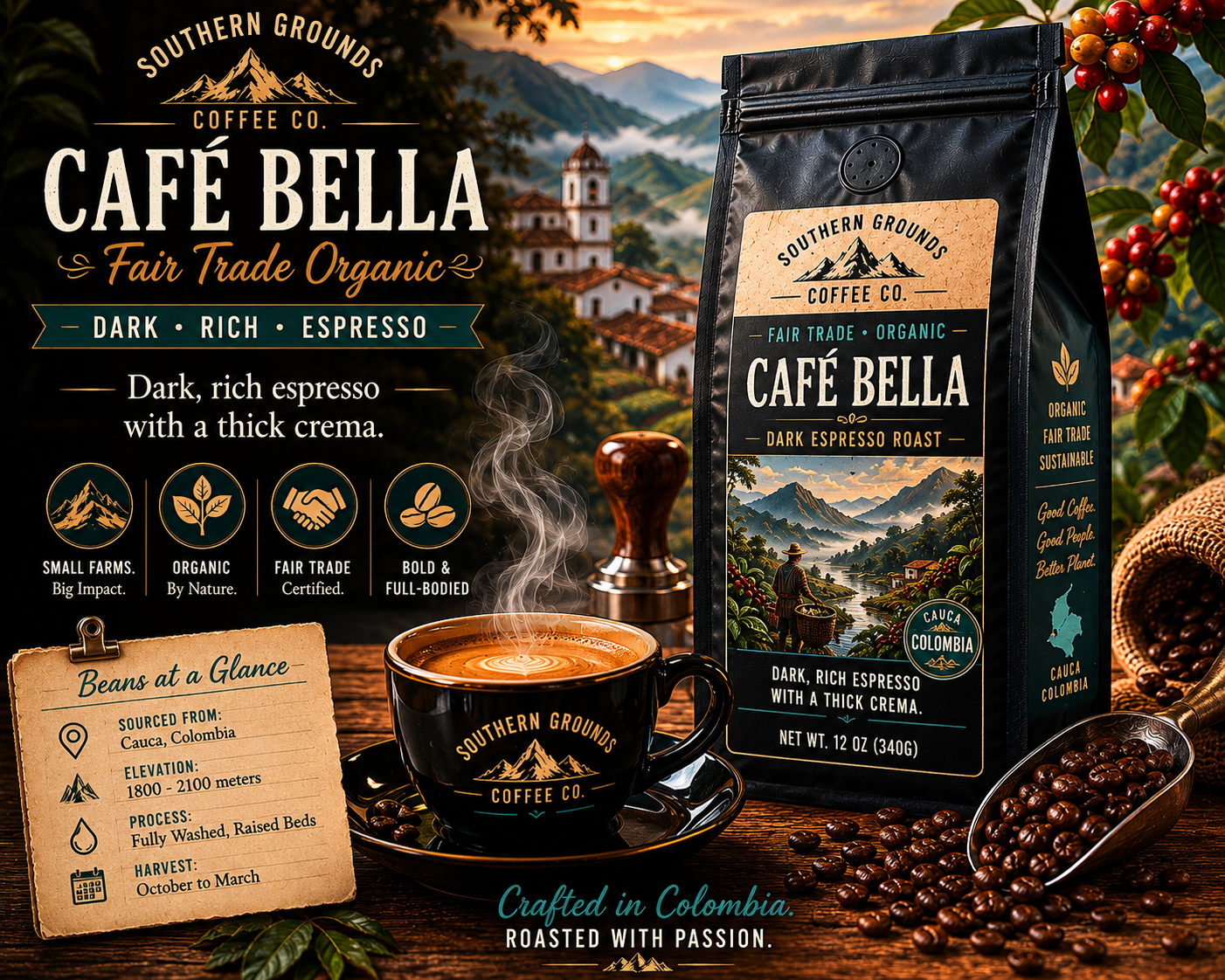 Fair Trade Organic Café Bella