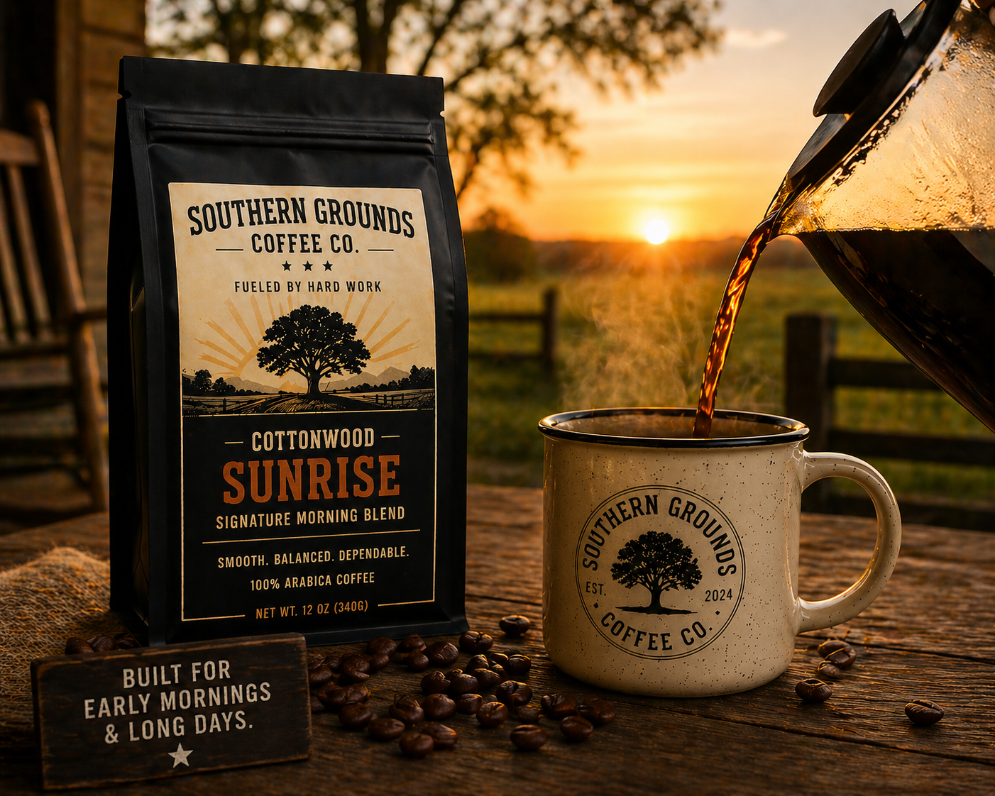 Cottonwood Sunrise