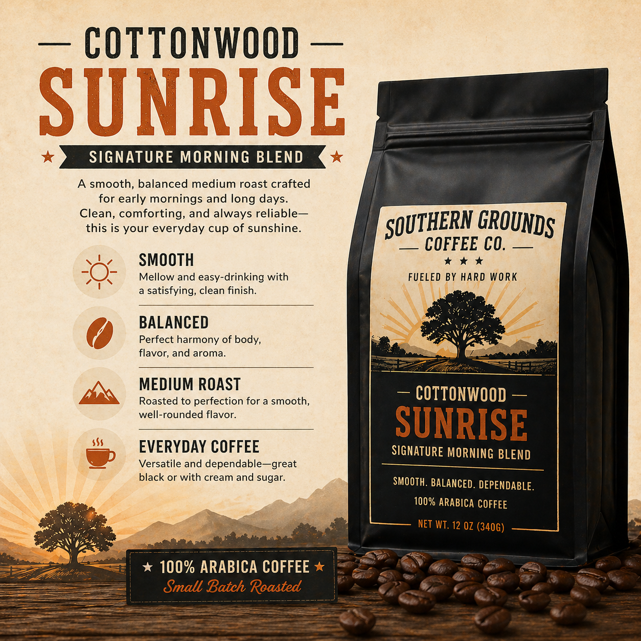 Cottonwood Sunrise