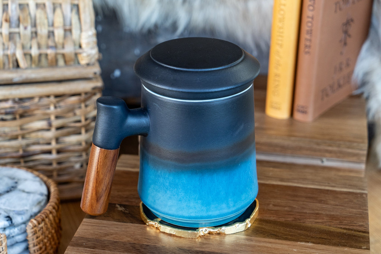 Blue Ridge Tea Steeper Mug