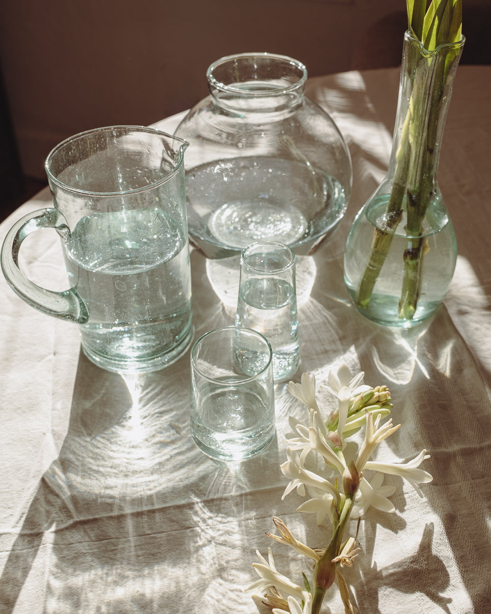 Kade Recycled Moroccan Glasses – Set of 6