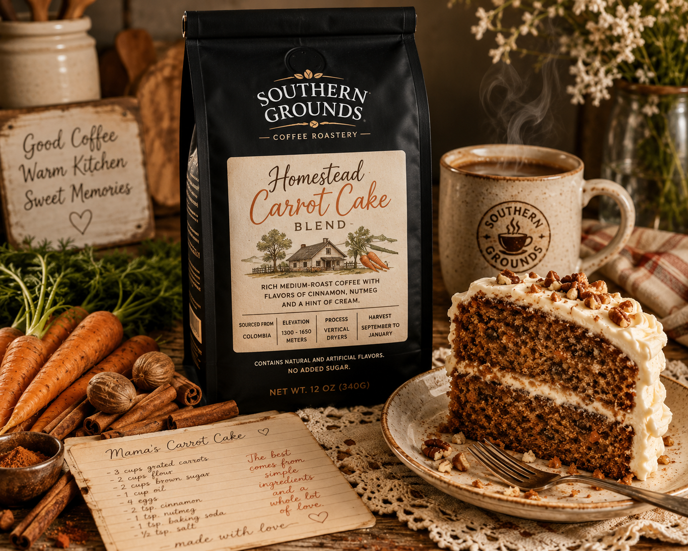 Homestead Carrot Cake Blend