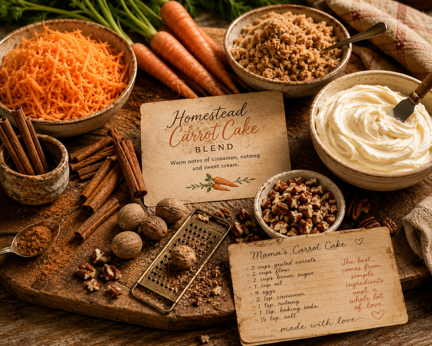 Homestead Carrot Cake Blend
