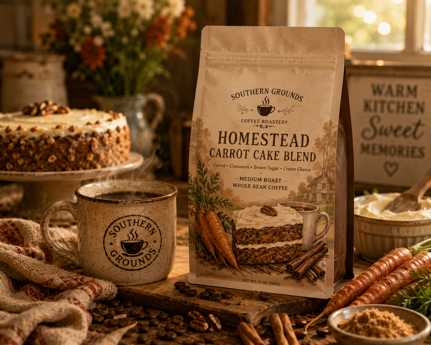 Homestead Carrot Cake Blend
