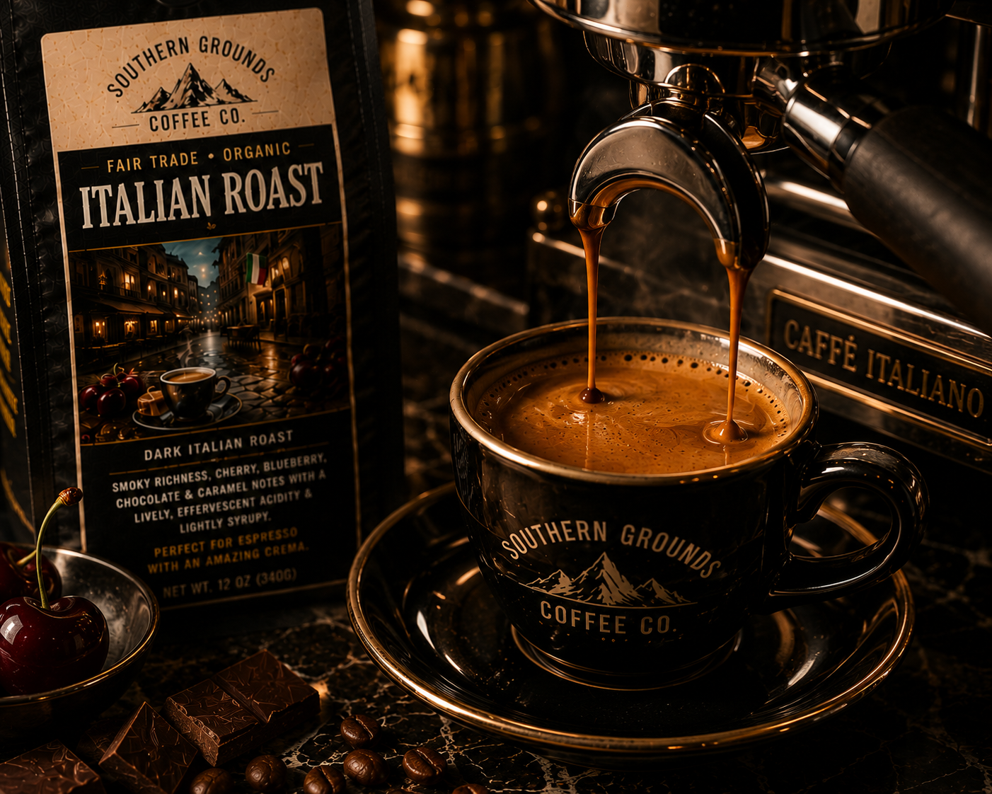 Fair Trade Organic Italian Roast