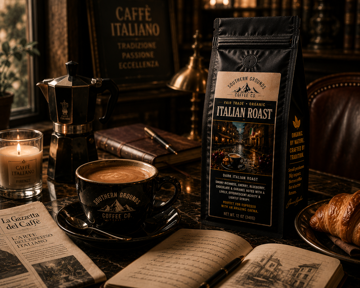 Fair Trade Organic Italian Roast