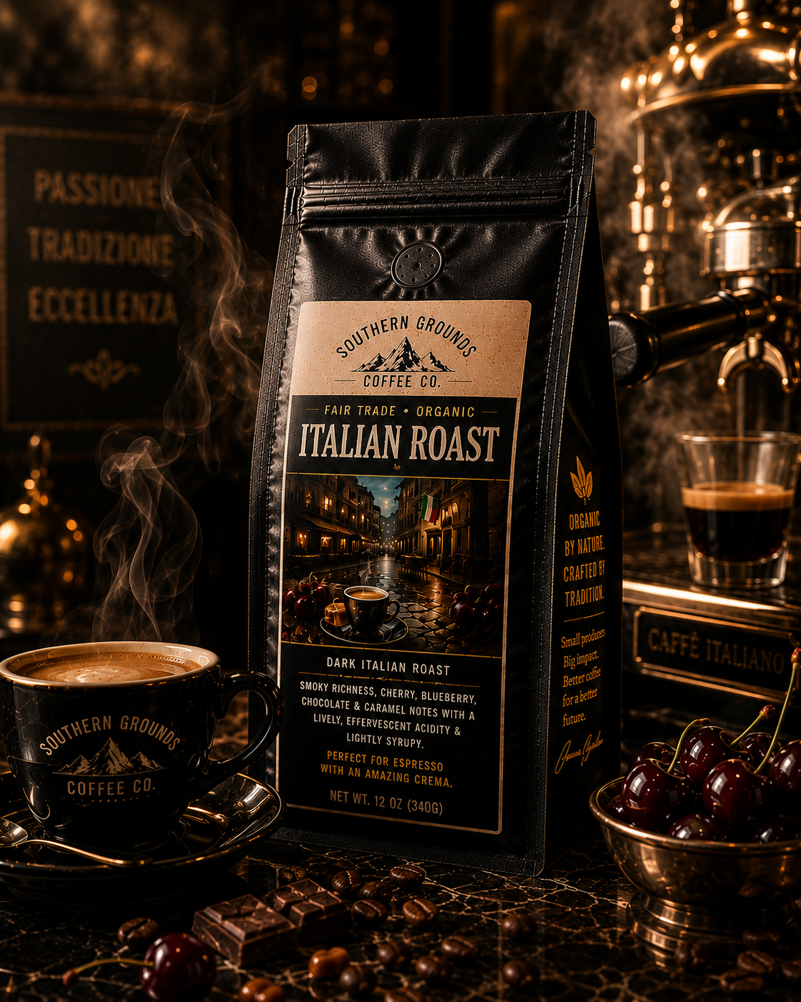 Fair Trade Organic Italian Roast