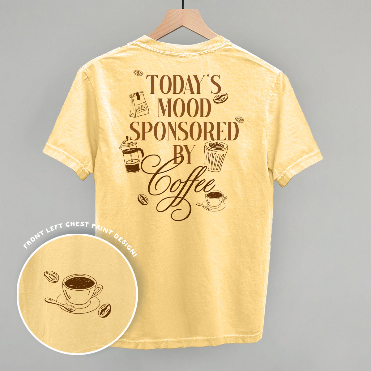 Mood Sponsored by Coffee Vintage Tee & Sweatshirt