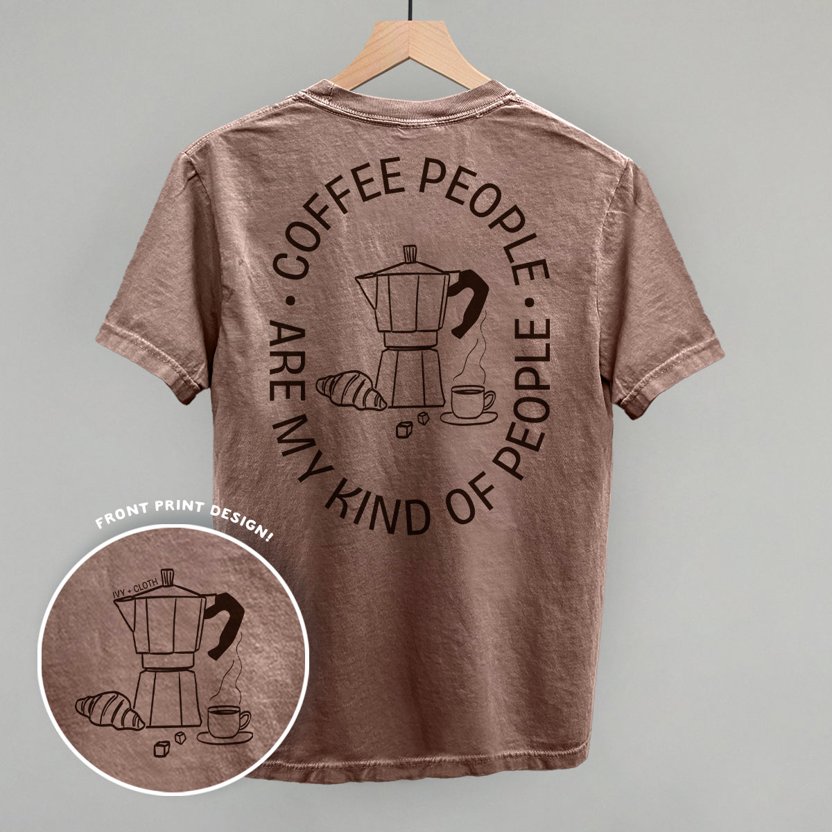 Coffee People Are My Kind of People Vintage Tee & Sweatshirt