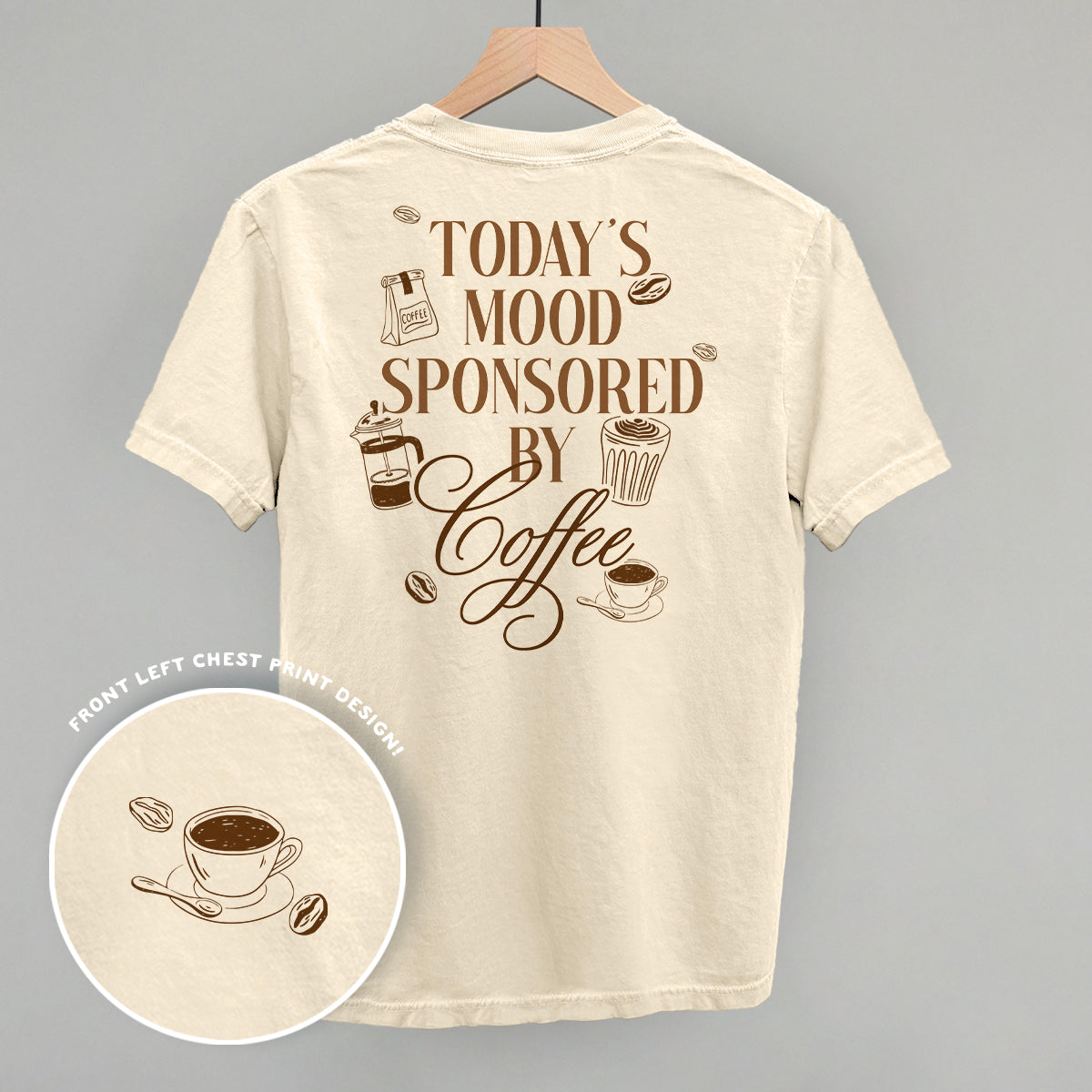 Mood Sponsored by Coffee Vintage Tee & Sweatshirt