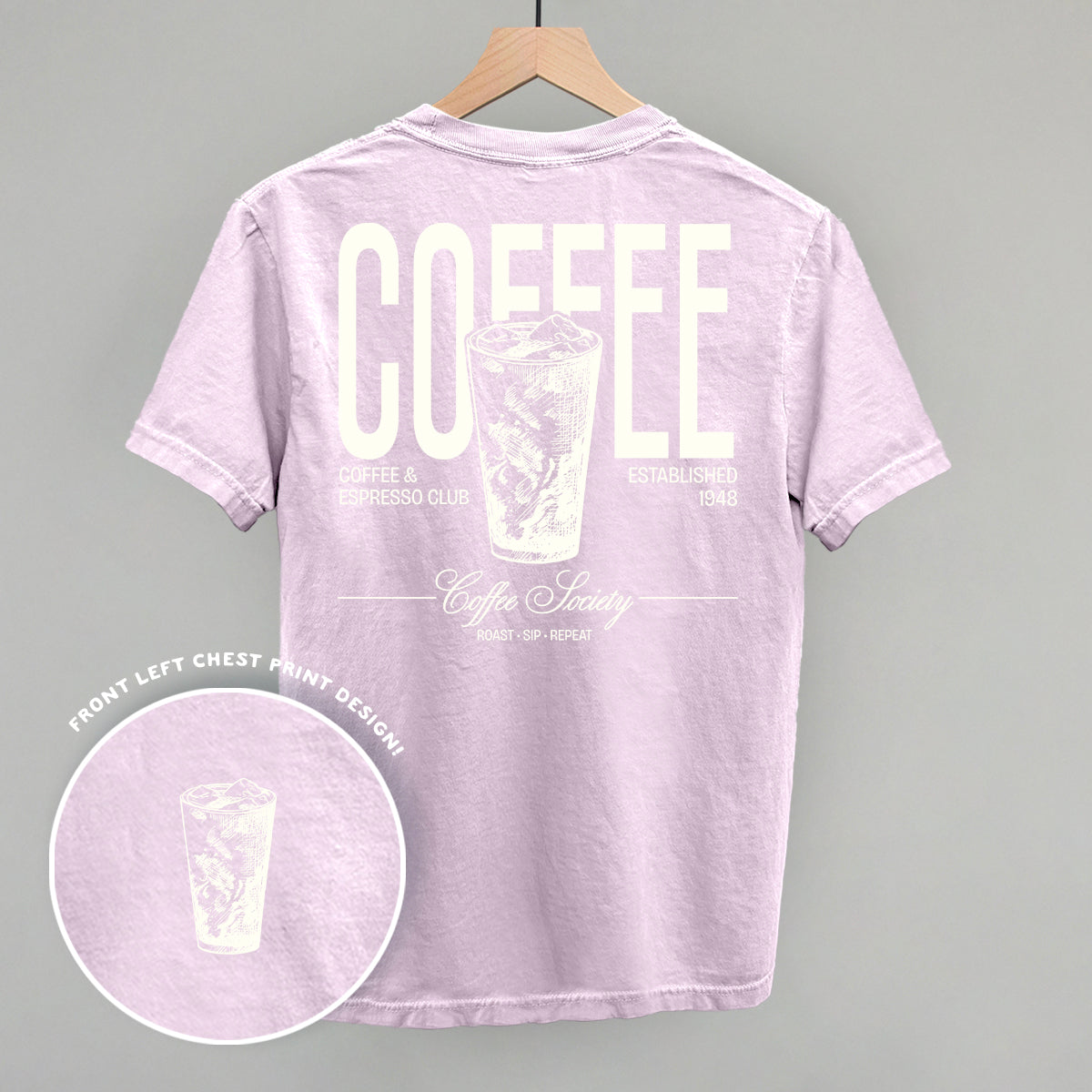 Coffee Society Vintage Tee & Sweatshirt