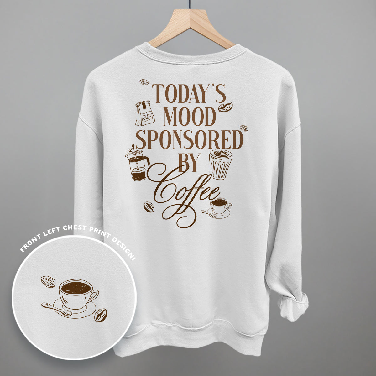 Mood Sponsored by Coffee Vintage Tee & Sweatshirt