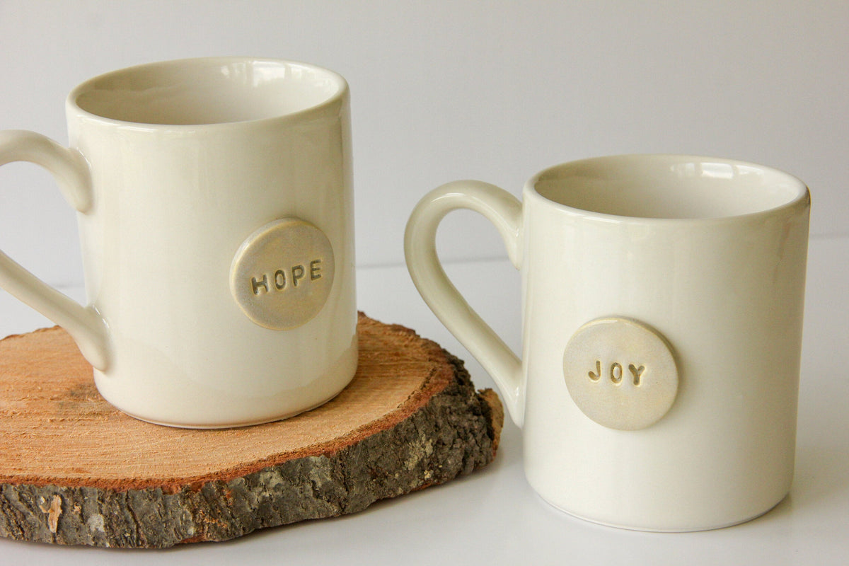 Hope & Joy Handmade Coffee Mugs