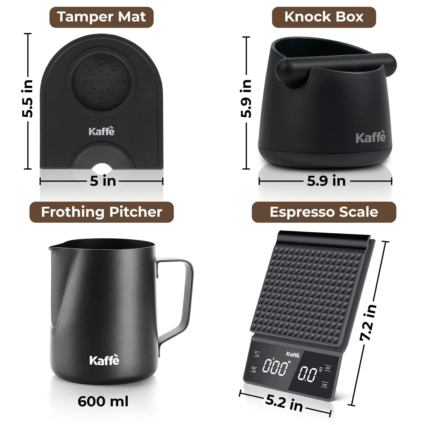 Complete Espresso Starter Kit – 5 Piece Set