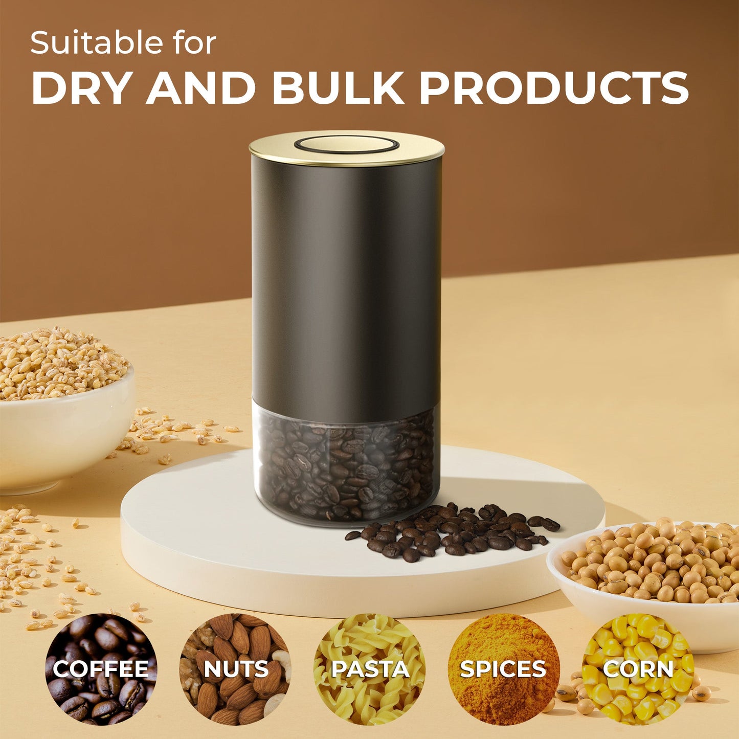 12 oz Airtight Coffee Storage Canister