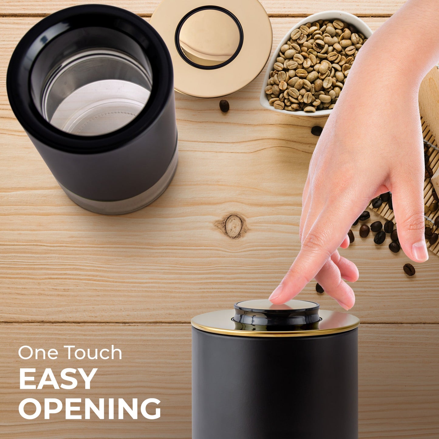 12 oz Airtight Coffee Storage Canister
