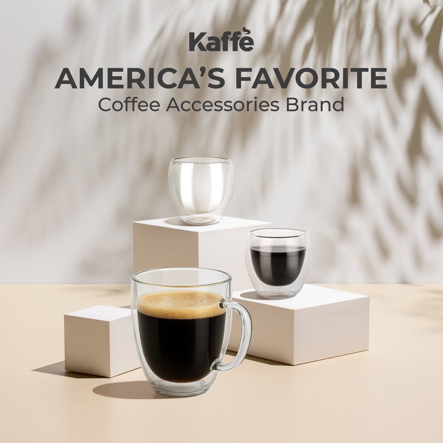 Double-Wall Glass Coffee Mugs – Set of 2