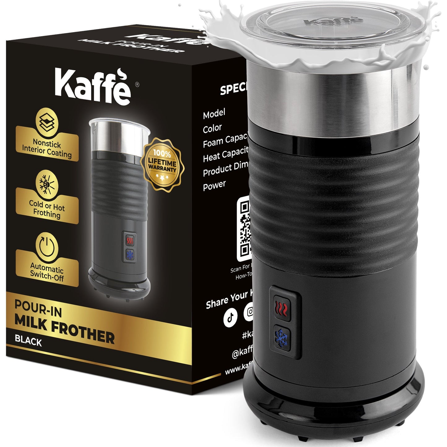 Hot & Cold Milk Frother