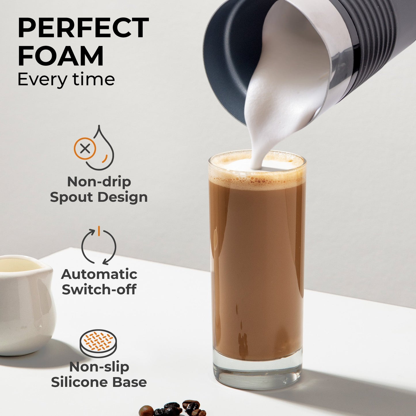 Hot & Cold Milk Frother