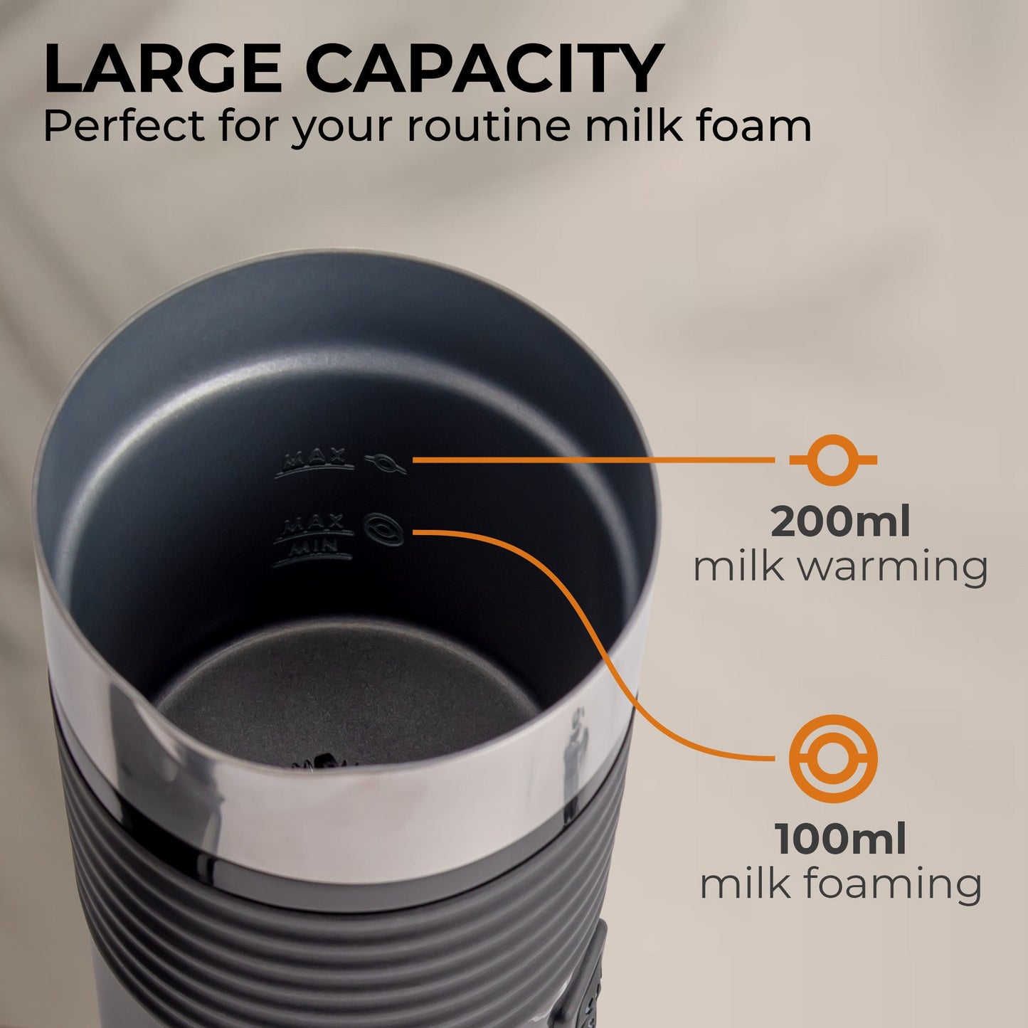 Hot & Cold Milk Frother