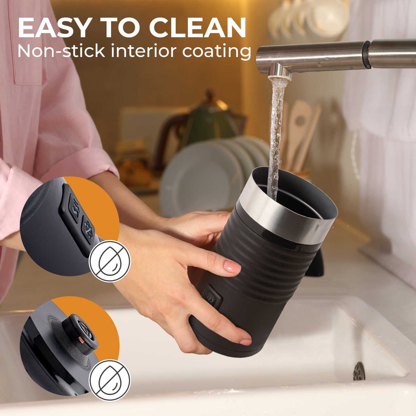 Hot & Cold Milk Frother