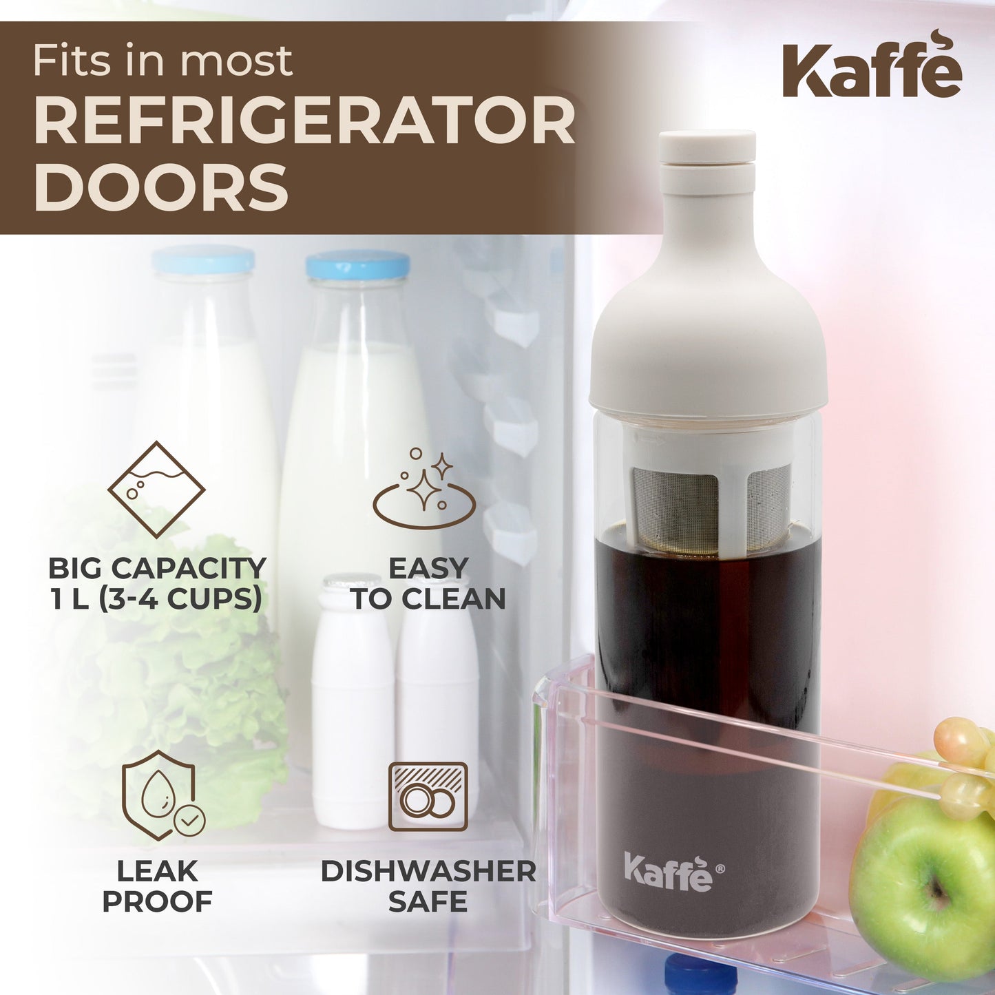 Cold Brew Coffee Maker – 34 oz