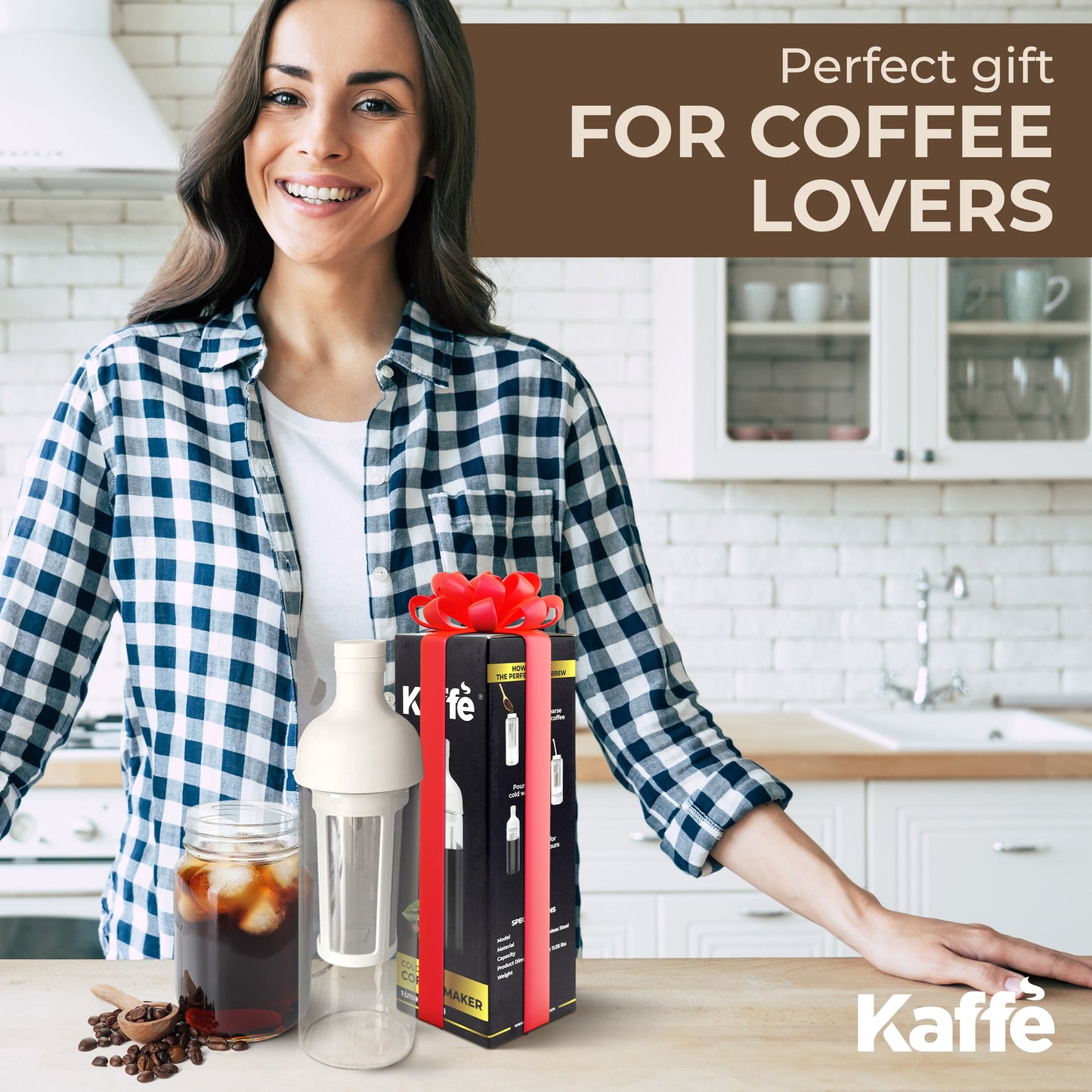 Cold Brew Coffee Maker – 34 oz