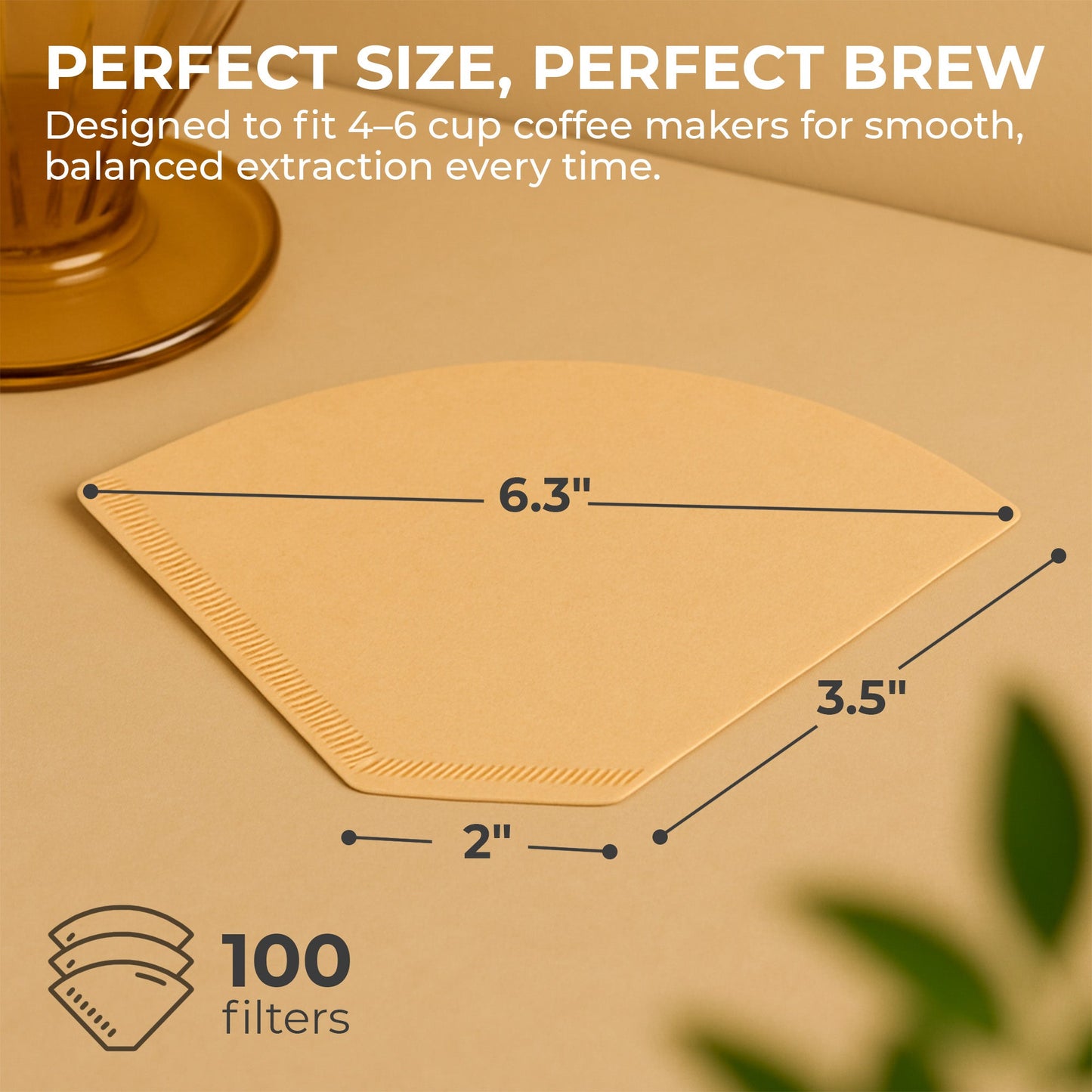 #2 Organic Coffee Filters – 100 Count