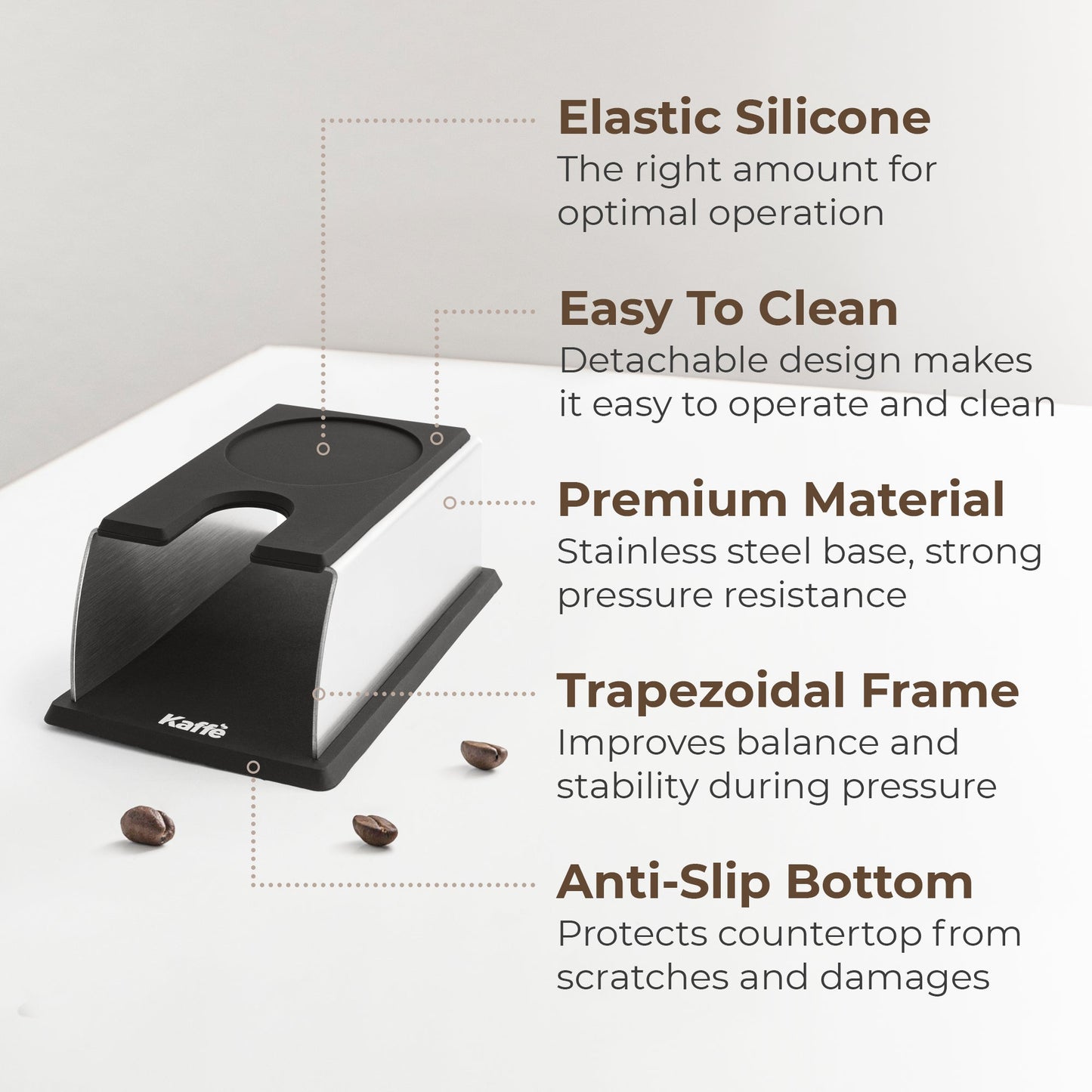 Espresso Tamping Mat & Portafilter Holder