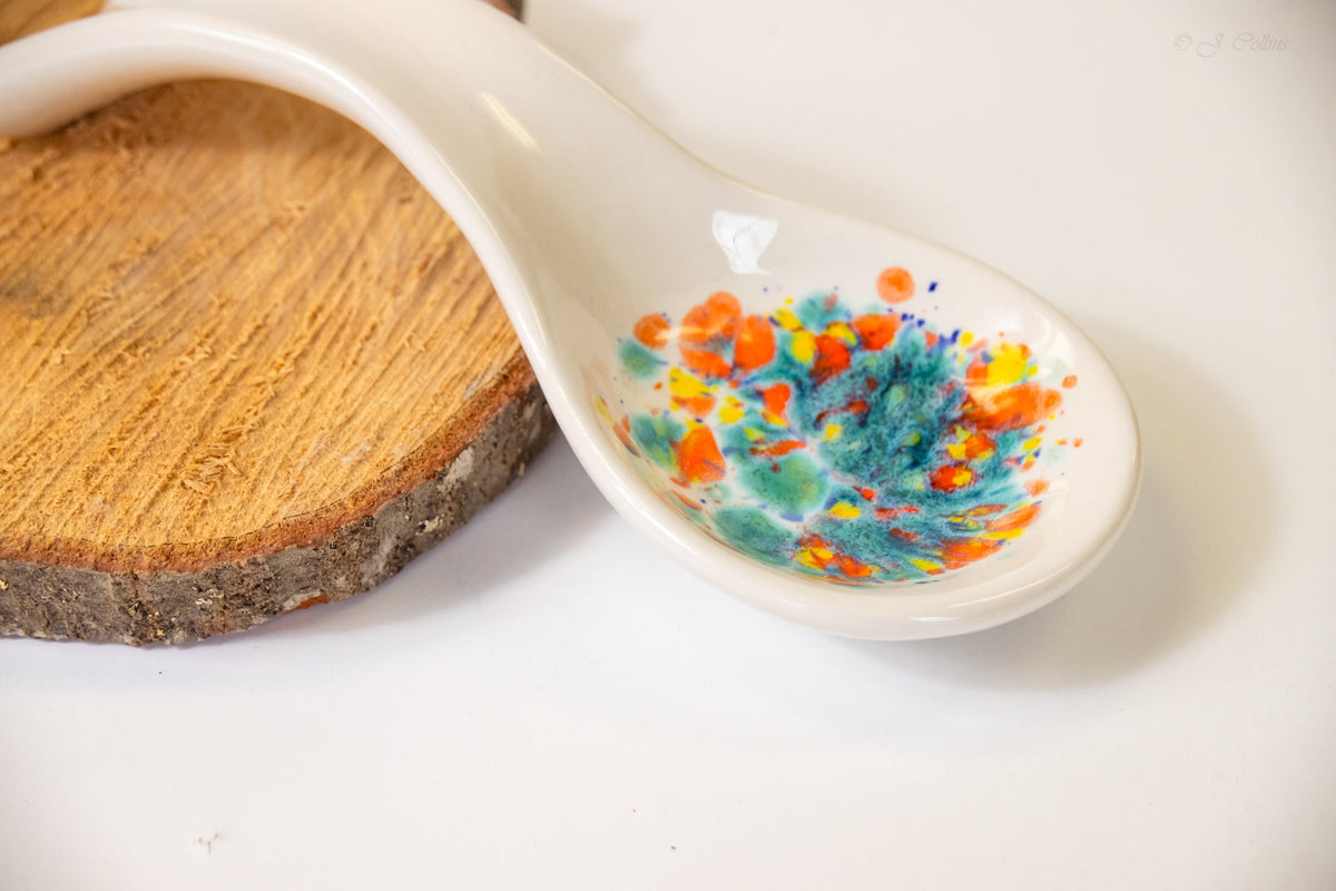 Alabama Handmade Ceramic Spoon Rest