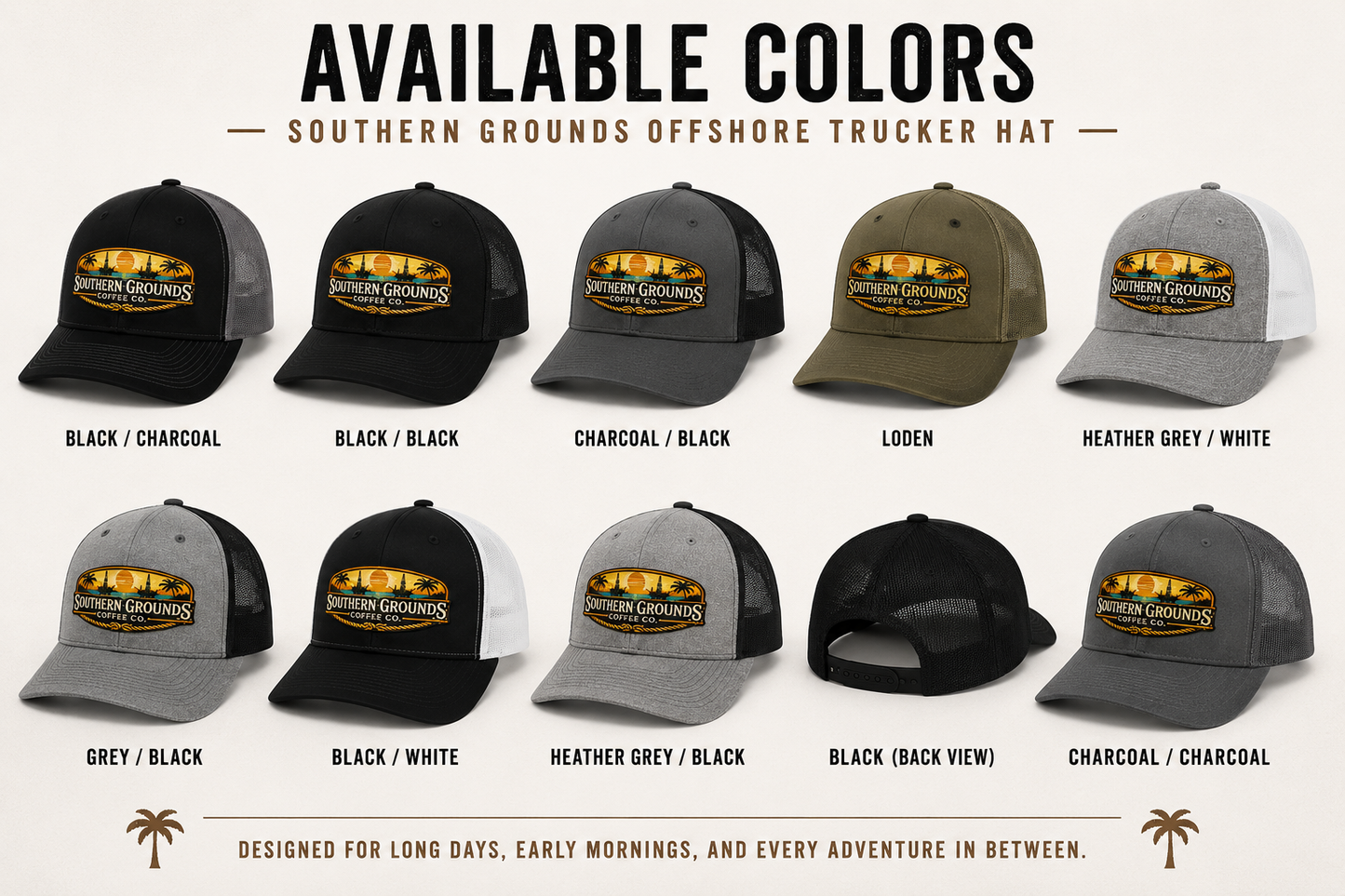 Southern Grounds Offshore Trucker Hat