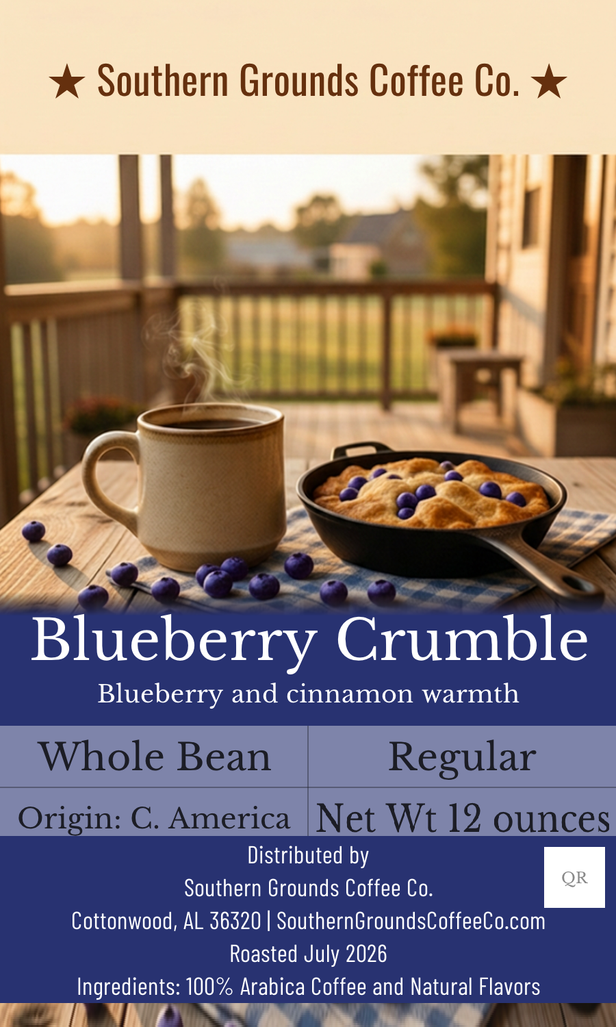 Blueberry Crumble