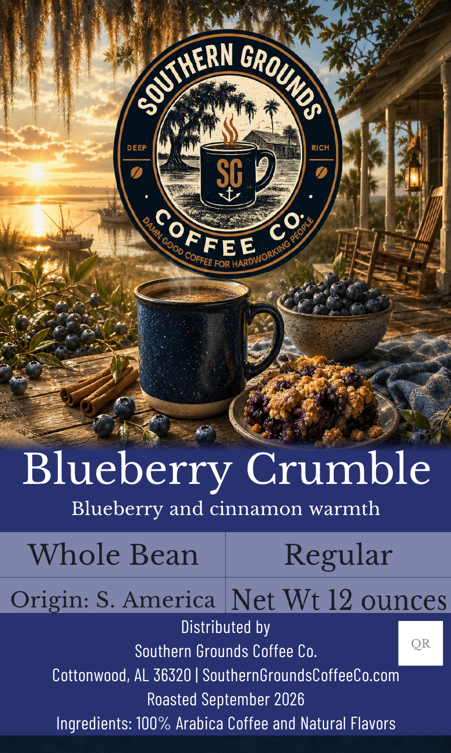 Blueberry Crumble