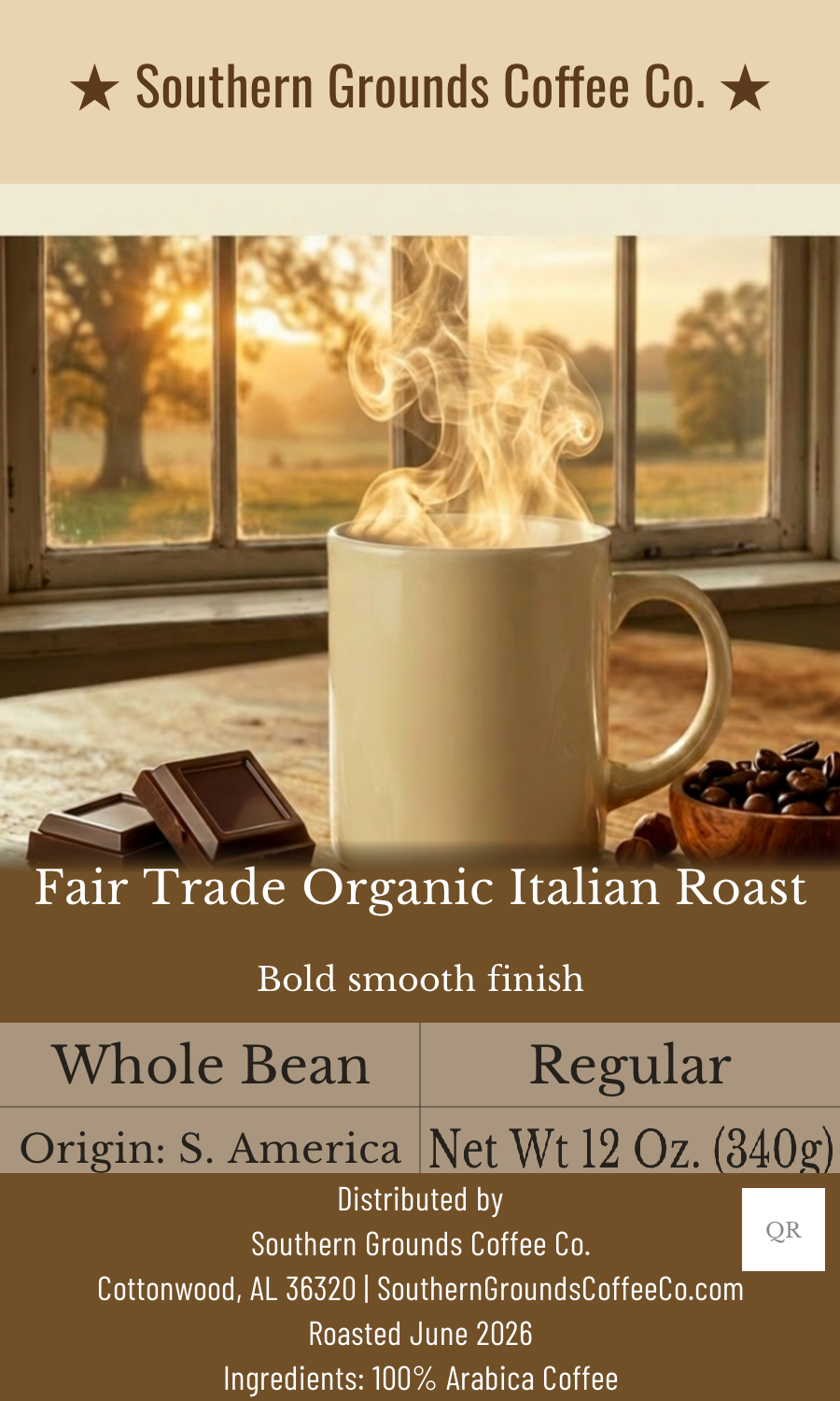 [partner-connect-label] Fair Trade Organic Italian Roast