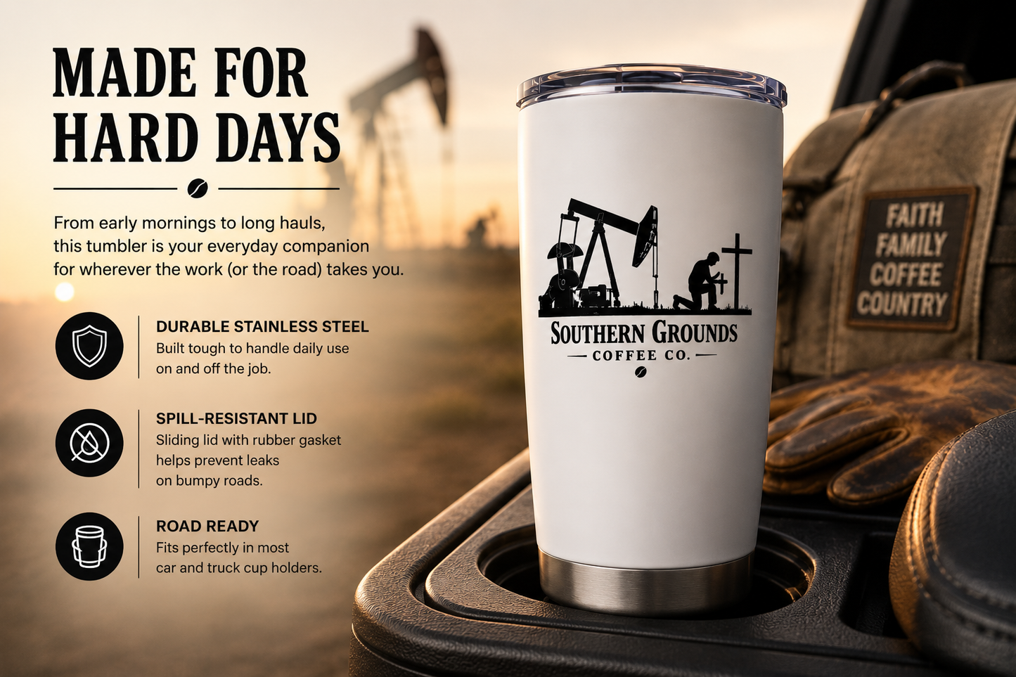 Southern Grounds Coffee Co. Vagabond 20oz Tumbler