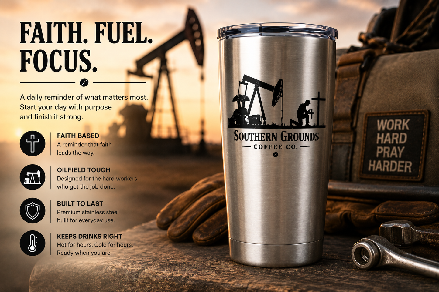 Southern Grounds Coffee Co. Vagabond 20oz Tumbler