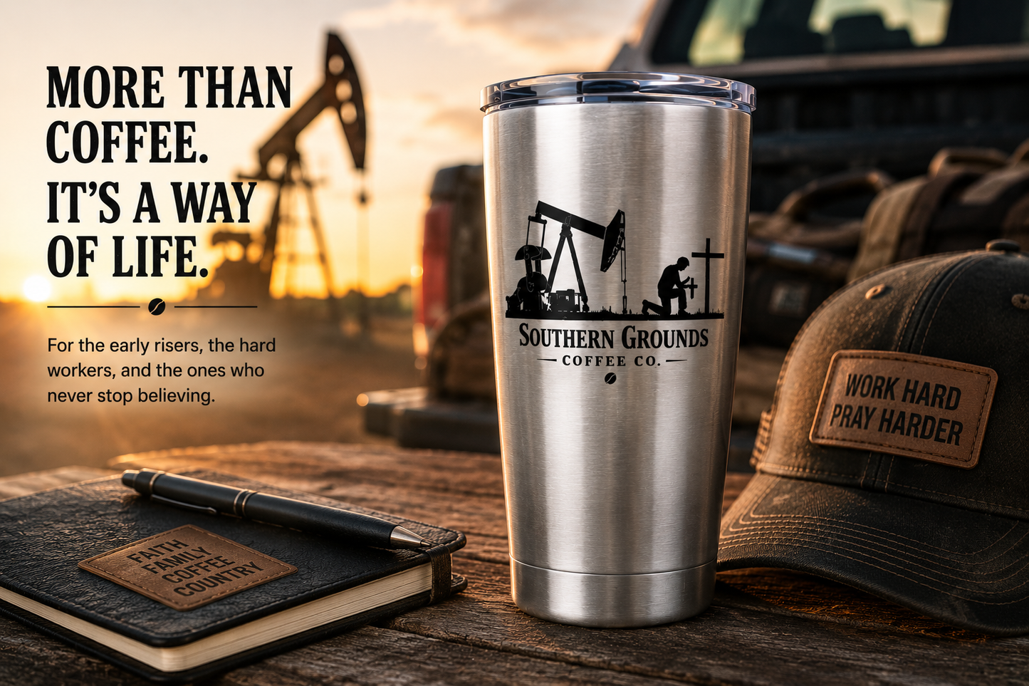 Southern Grounds Coffee Co. Vagabond 20oz Tumbler